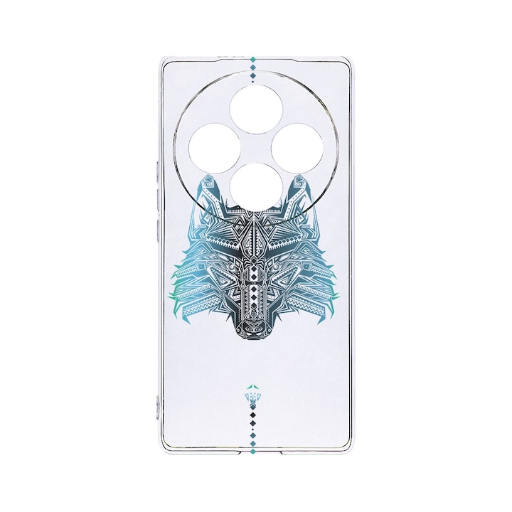 BestCase® Husa Clear Silicon 2MM, Compatibila Cu OPPO Reno12 F / Reno12 FS, Wolf, Antisoc, Protectie Camera, T 50