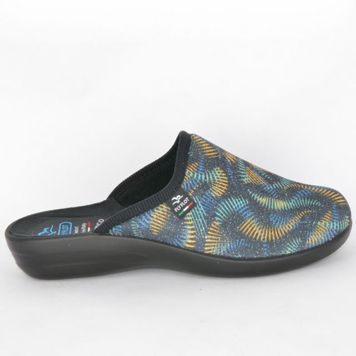 Papuci de casa, dama, Fly Flot, 0320, Albastru, 38
