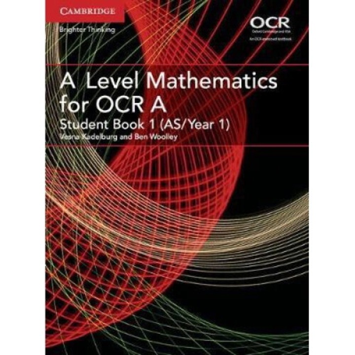 A Level Mathematics For Ocr Student Book 1 (as/year 1) - Vesna Kadelburg