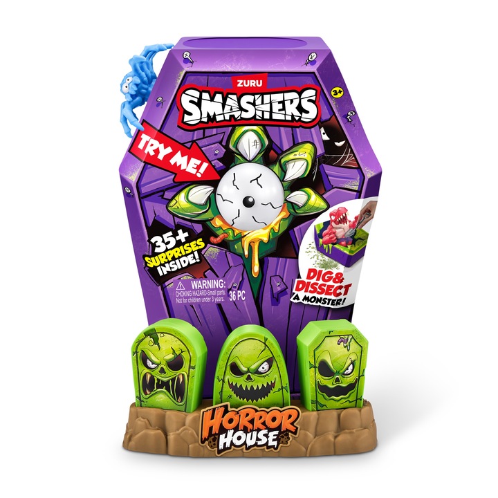 Figurina surpriza Smashers - Horror House Large