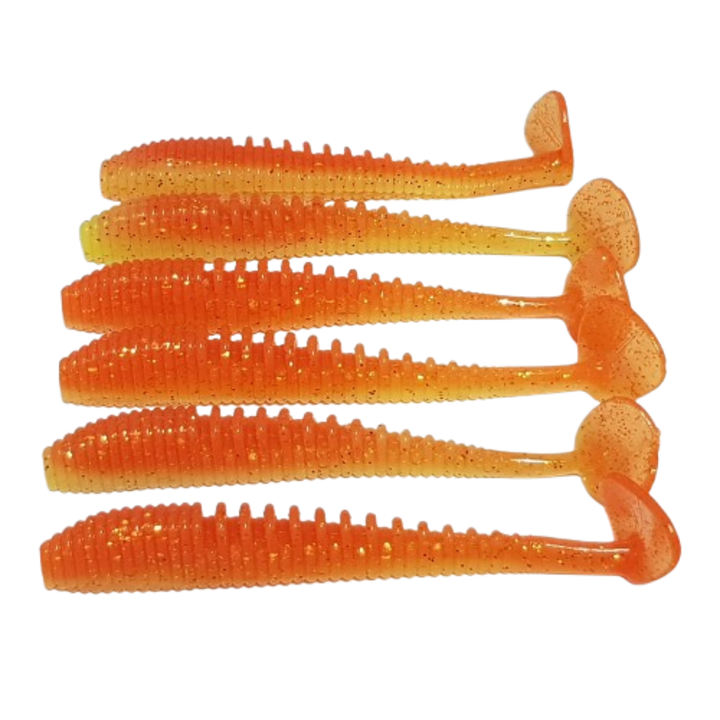Raptor gumi S&T Formula, 10 cm, 7,5 gr, Shad, 6 darab