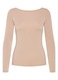 Bluza dama Esotiq viscoza bej, L INTL