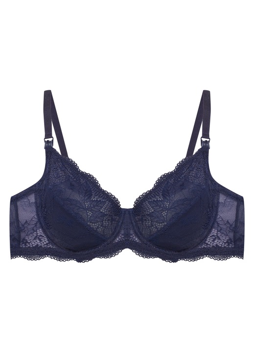 Sutien dama Entri, Esotiq, Textil, Albastru