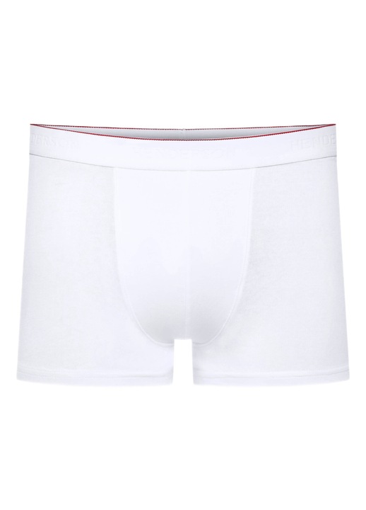 Boxeri barbati Burito, Henderson, Bumbac/Elastan, Alb, 2XL INTL