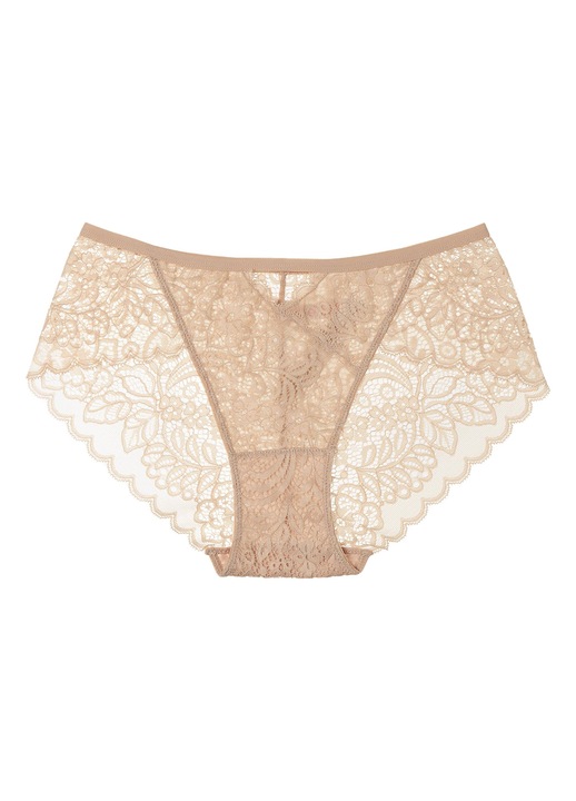 Chiloti dama Henderson, poliamida/dantela, bej