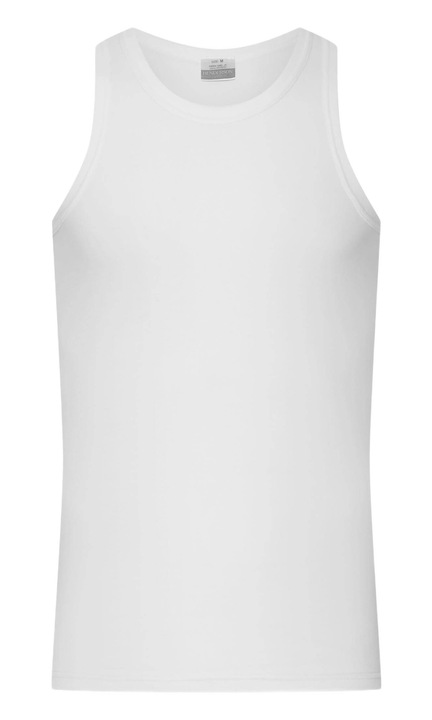Мъжка тениска Maiou Henderson, памук, бял, Бял, 4XL