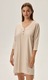 Camasa de noapte Henderson bumbac bej