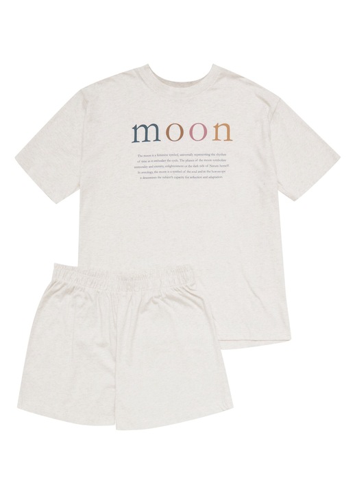 Pijamale de dama Henderson bumbac, bej