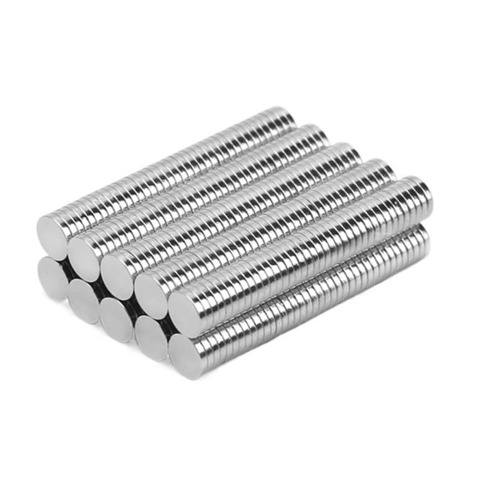 BladePRO lemezes neodímium mágnes 5 x 1 mm, 10 darabos készlet, az ideális megoldás hobbihoz és kézműves foglalkozásokhoz
