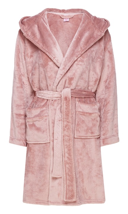 Дамски халат, Henderson, полар, розов, 2XL INTL