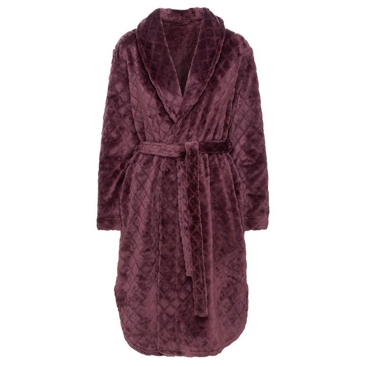 Halat de baie dama Henderson, Mov, S