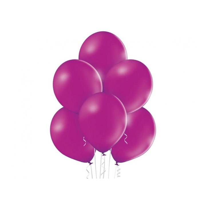 100 db pasztell lufi készlet Szőlőibolya 30 cm B105