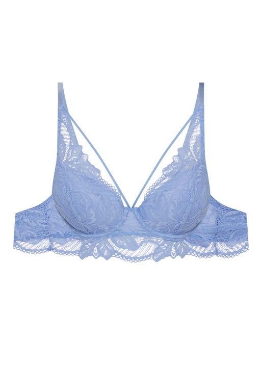 Sutien cu push-up Okay, Bloovii, Textil, Albastru