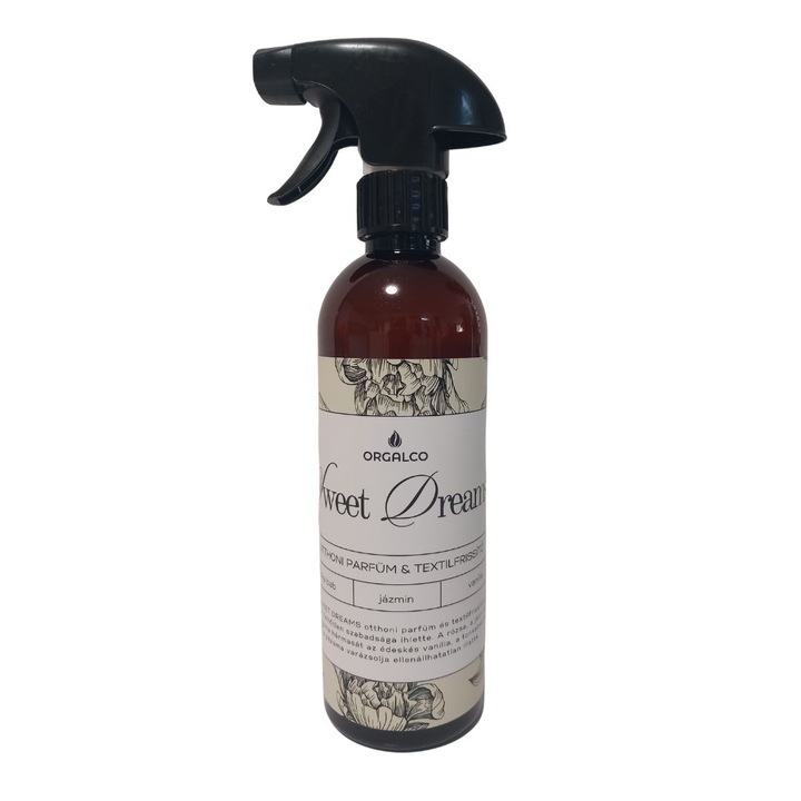 Duza de pulverizare pentru parfum si odorizant pentru tesaturi Orgalco Sweet Dreams Home 0,5 litri