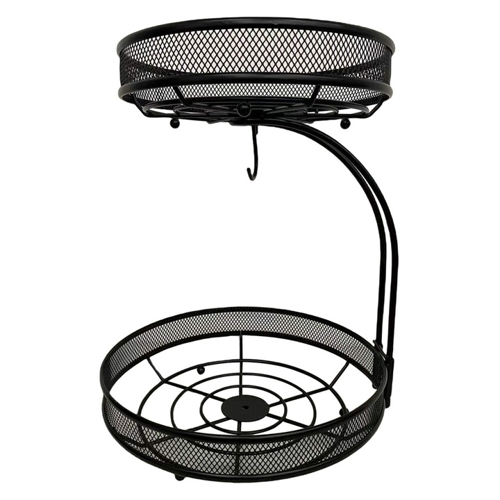 Fructiera etajata pe doua nivele, 36.5 cm