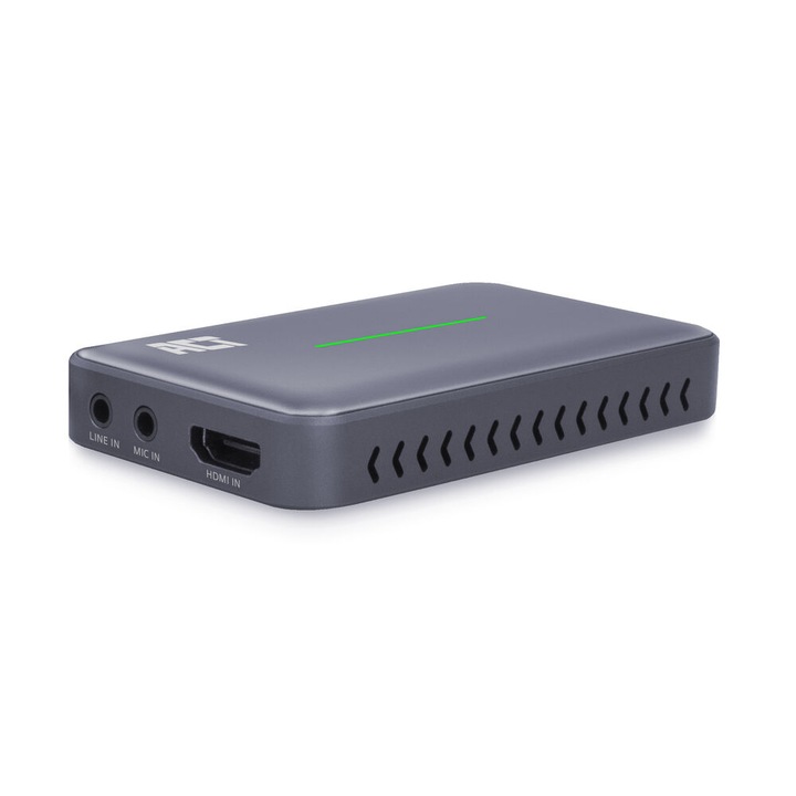 ACT (AC7600) USB-C videófelvevőkártya, HDMI 4K@60Hz átvitel, 4K@30Hz rögzítés