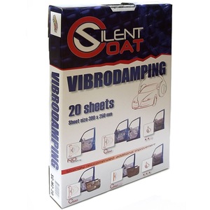 Insonorizant auto Silent Coat pachet 20coli 2mm 2, 2mp