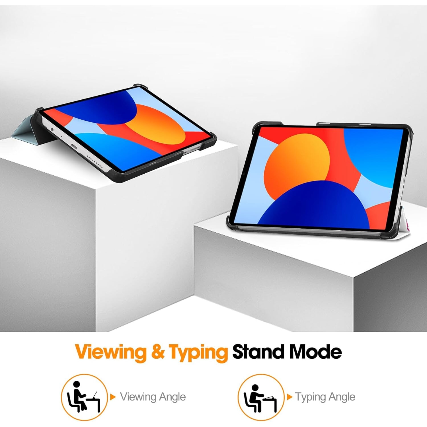 Husa pentru Xiaomi Redmi Pad SE 8.7 tip stand functie sleep/wake-up unicorn