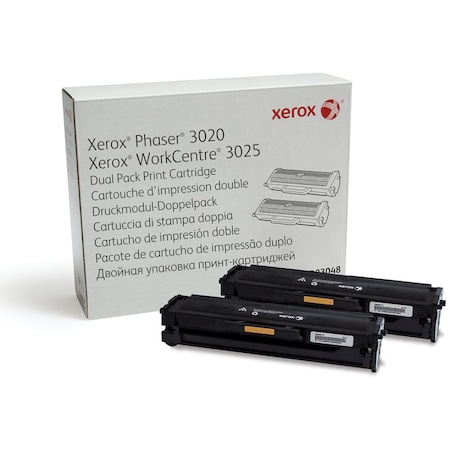 after that Mathematician hospital Toner XEROX pentru Phaser 3020/WorkCentre 3025, Dual pack, Black - eMAG.ro