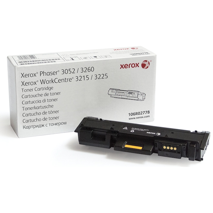 XEROX toner Phaser 3052 és 3260, WorkCentre 3215 és 3225 készülékekhez, fekete