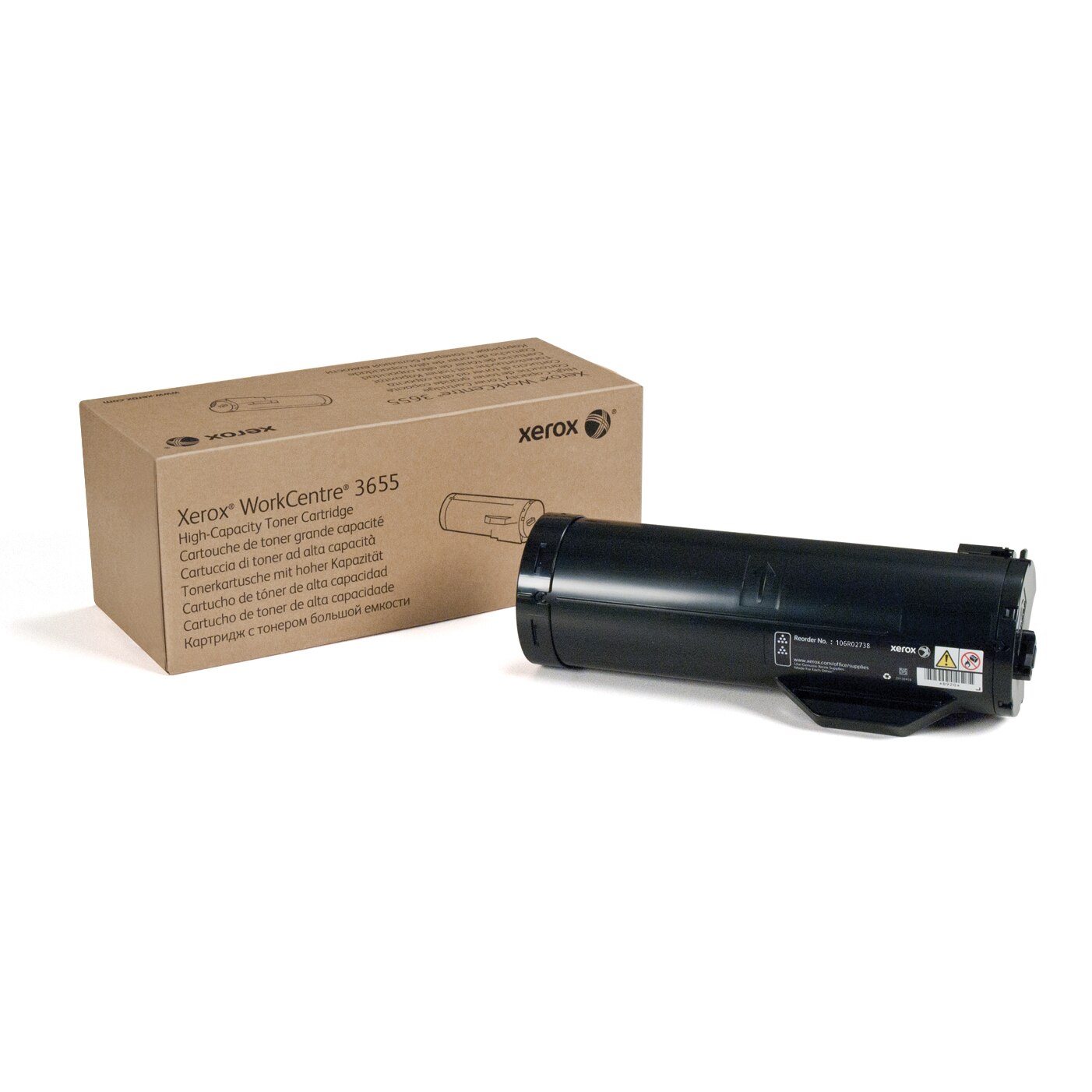 Toner Xerox 106R02739 pentru WorkCentre 3655, Negru