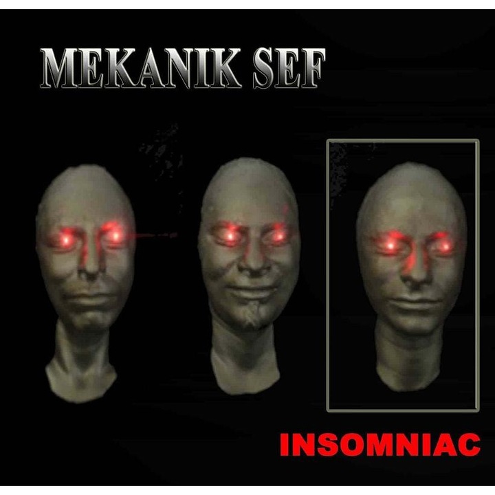 Mekanik Sef - Insomniac - CD Vinyl Replica