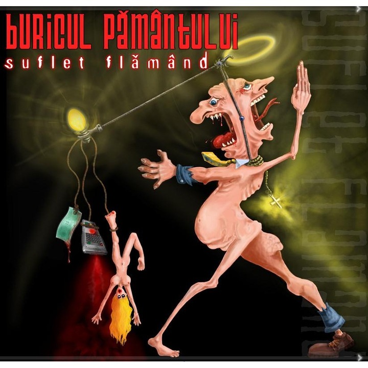Buricul Pamintului - Suflet Flamind - CD Vinyl Replica