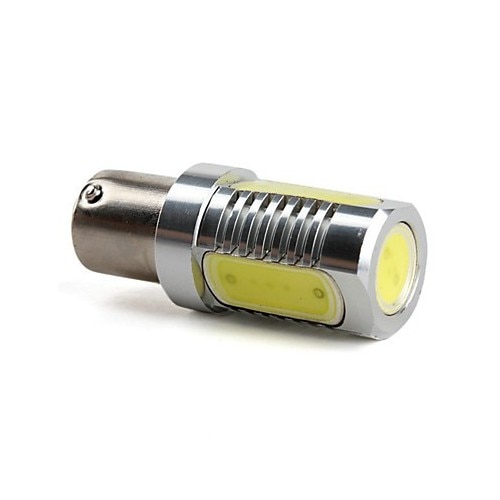 Led auto rosu P21W/BA15S high power cu pini simetrici la 180 grade