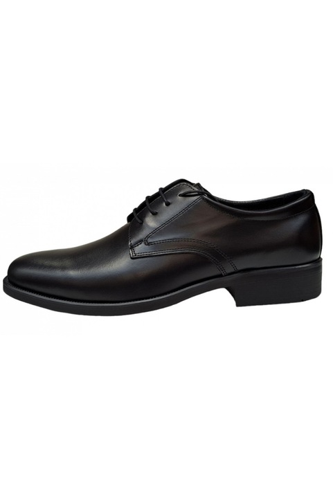Pantofi barbati casual din piele naturala - ADY3, Negru