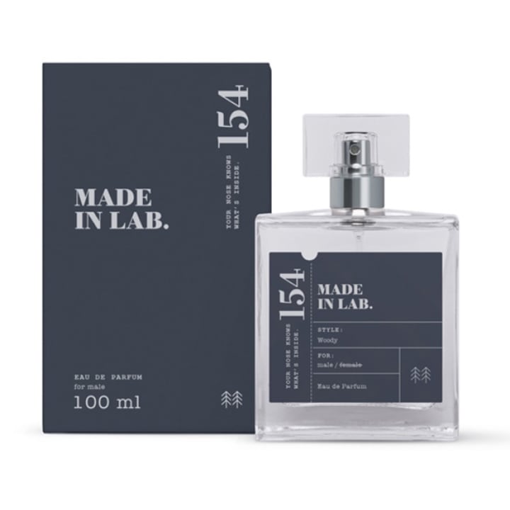 Apa de Parfum Made in Lab No.154, Barbati, 100 ml