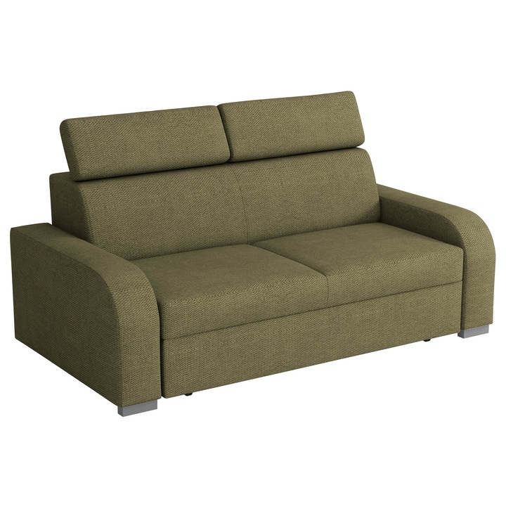 Canapea Losar 3, MIRJAN24, verde, 100x200x85 cm