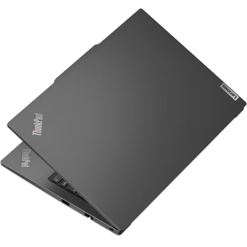 Laptop Lenovo ThinkPad E14 Gen 7 cu procesor Intel Core™ Ultra 7 255H pana la 5.1GHz, 21SXS0RC00, 14" WUXGA, IPS, 16GB DDR5 RAM, 512B SSD, Intel® Arc™, NO OS, Black