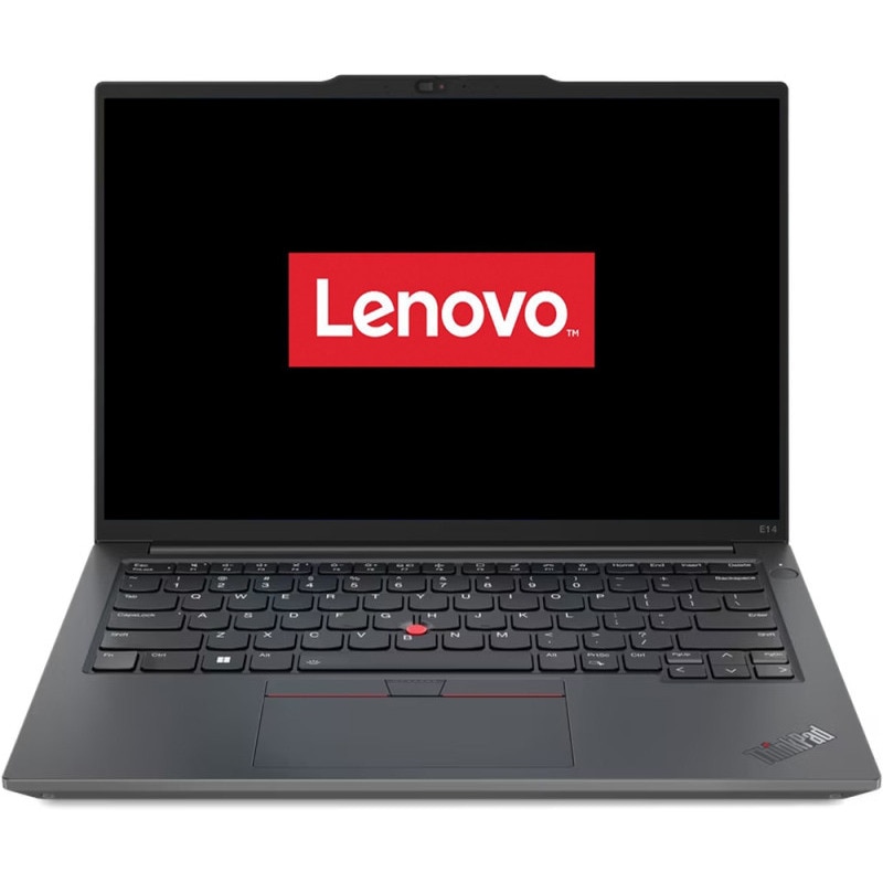 Laptop Lenovo ThinkPad E14 Gen 7 cu procesor Intel Core™ Ultra 7 255H pana la 5.1GHz, 21SXS0RC00, 14" WUXGA, IPS, 16GB DDR5 RAM, 512B SSD, Intel® Arc™, NO OS, Black