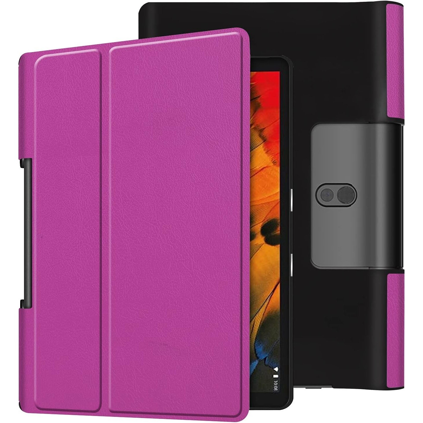 Husa Smart Cover, Sigloo, pentru tableta Lenovo Yoga Tab 11 YT-J706F, 11 inch, 2021, Model Purple