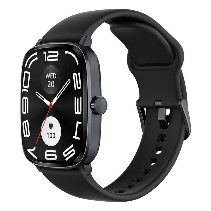 Smartwatch, Pacific, Silicon, Impermeabil, Digital, 1.3", Albastru