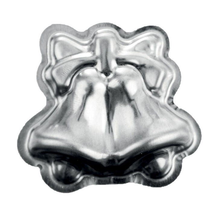 Комплект 10 резачки за бисквити, Orion, Неръждаема стомана, Коледа, Сребрист