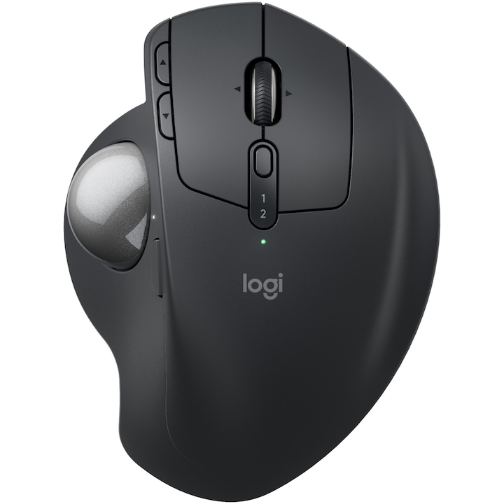 Мишка Logitech Wireless MX Ergo S, Trackball, Черен
