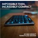 Клавиатура Gaming Logitech G915 X TKL, Clicky, LightSpeed, Low-Profile, Wireless, Черен