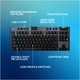 Клавиатура Gaming Logitech G915 X TKL, Clicky, LightSpeed, Low-Profile, Wireless, Черен