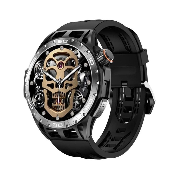 Смарт часовник fixGuard Linewear LA102, AMOLED, IP68, Black