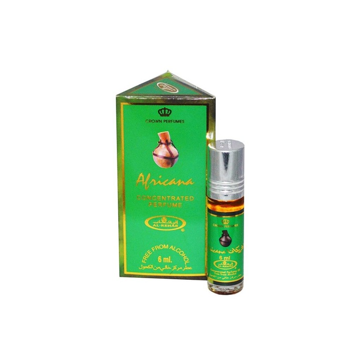 Al Rehab Africana parfüm, gyümölcsös, fás aroma, 6 ml