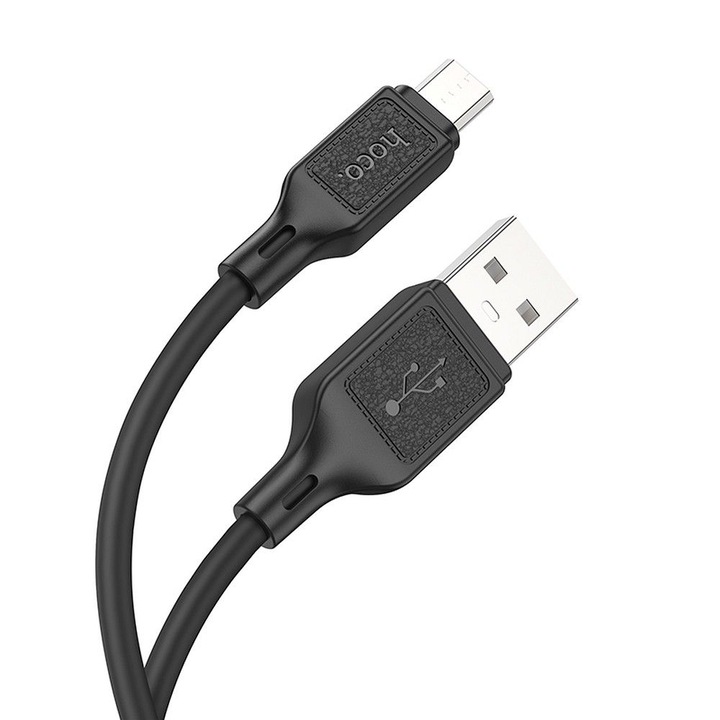 Omni kábel, HOCO USB A - Micro USB 2.4A X90 kábel, 1 m, fekete