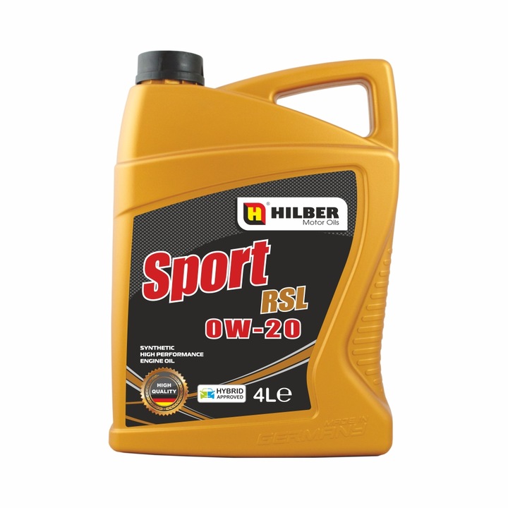 Моторно масло Hilber, Sport, RSL, 0W-20, 4 л