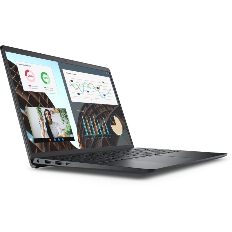 Laptop DELL Vostro 3530, Intel Core i7-1355U pana la 5 GHz, 15.6" Full HD, 16 GB, SSD 2 TB, Intel UHD Graphics, Windows 11 Pro, Carbon Black