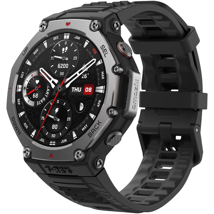 Смарт часовник Amazfit T-Rex 3, Onyx