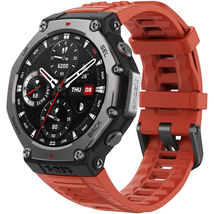 Смарт часовник Amazfit T-Rex 3, Lava