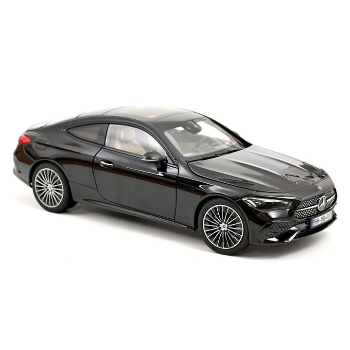 Модел на автомобил Mercedes Benz CLE Coupe 2024, 1:18, Obsidian Black Metal, Norev