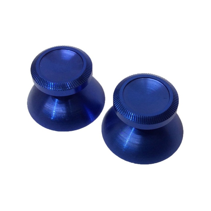 Стик 2 броя Thumbsticks за Sony PlayStation 4 PS4 Controller, Алуминий, Син