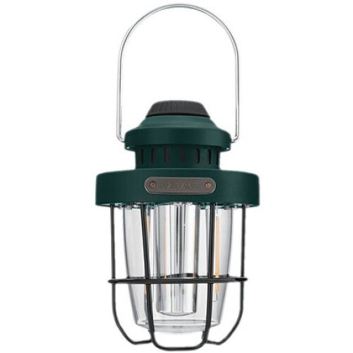 Lampa camping, 3W+ 5W efect flacara, dimabil 3 temperaturi de culoare, acumulator