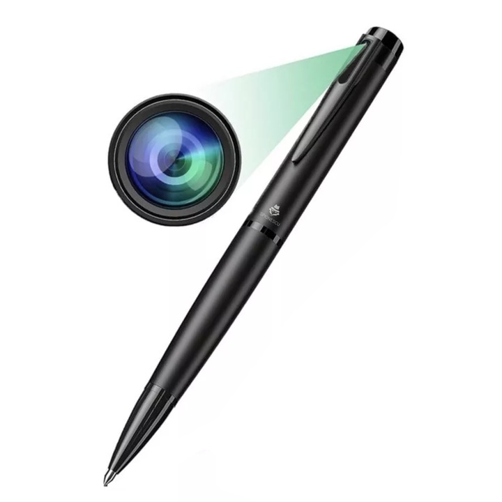 Kém Toll rejtett kamerával Spionescu BR09, felbontás 1080P, autonómia 75 perc, fekete, 145x12mm